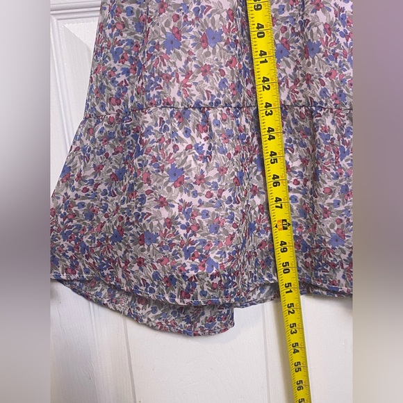 BB Dakota by Steve Madden Lavender Floral Maxi Dress Size XL - Picture 10 of 15